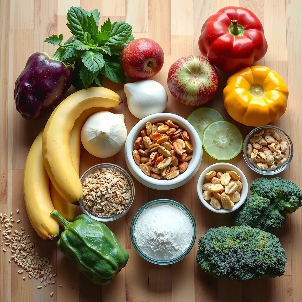 Ποικιλία υγιεινών τροφίμων